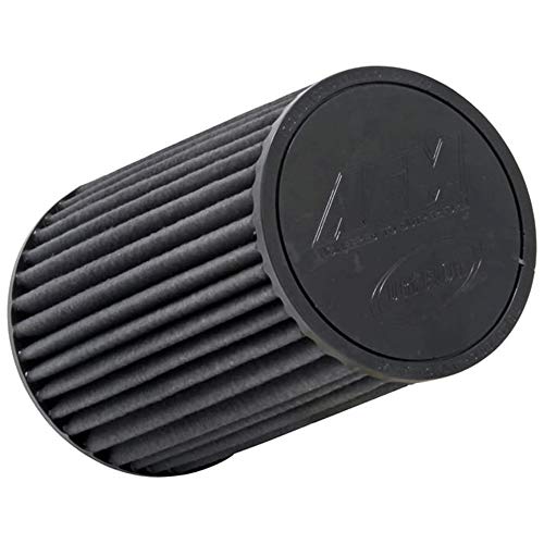 AEM 21-2059BF Universal DryFlow Clamp-On Air Filter: Round Tapered; 4 in (102 mm) Flange ID; 9.188 in (233 mm) Height; 6 in (152 mm) Base; 5.125 in (130 mm) Top