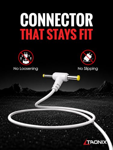 Image of 12V 3A Power Adapter, Power Supply for Router, LED Strip, CCTV Camera, Modem, Set Top Box /DTH Box, 5.5mm & 4.0mm Jack, 36 Watt DC Output (White)