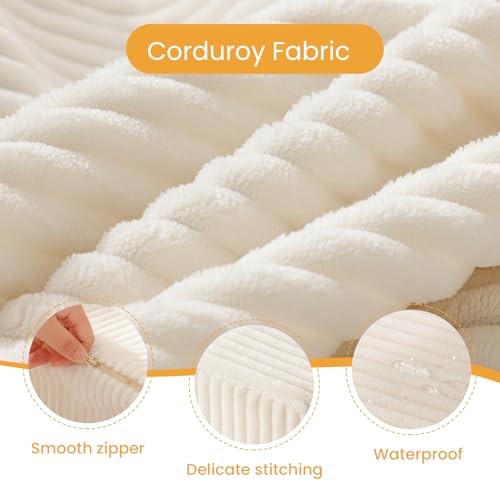 Colchón Plegable 3 en 1 Sofá Cama Convertible Beige Queen miniatura 5