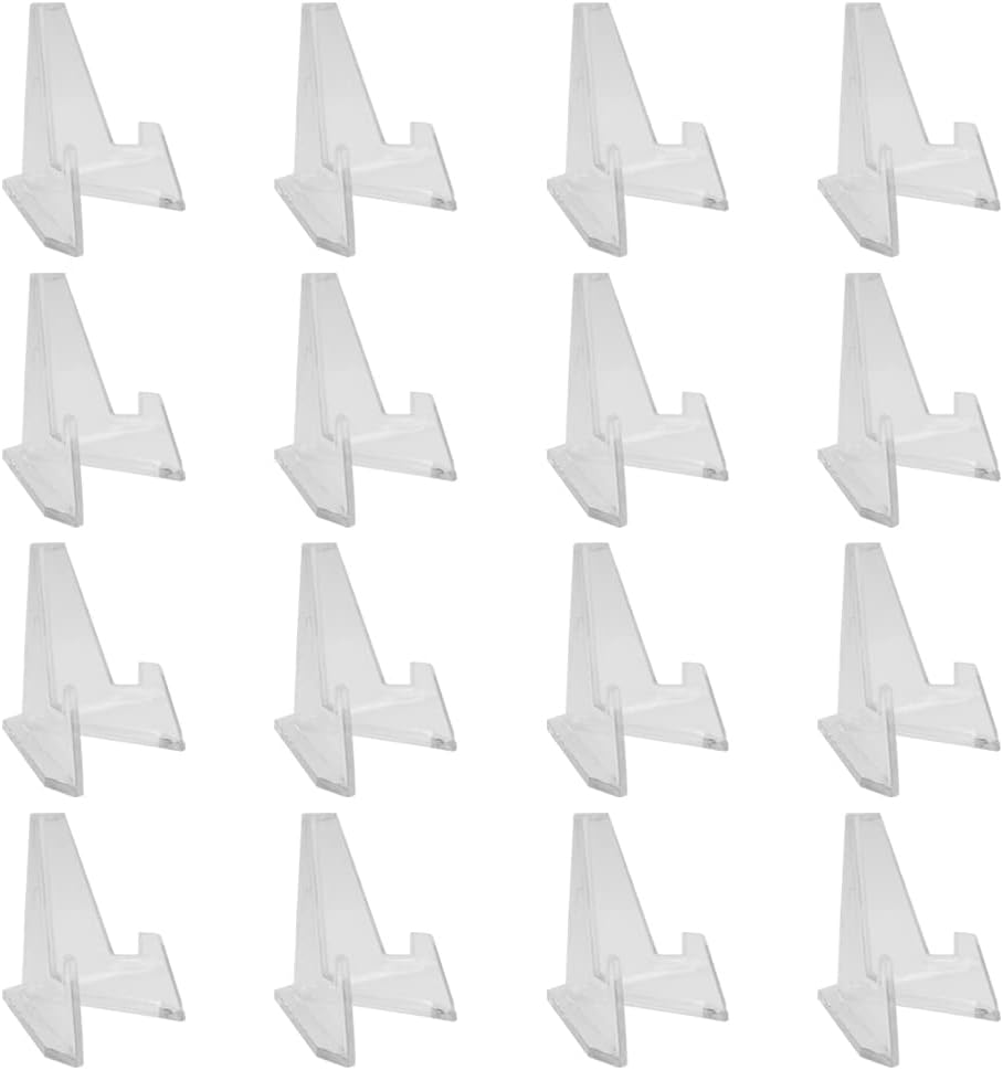 Amazon.co.jp ディスプレイスタンド 展示用 撮影 アクリル製 コレクション メダル バッジ 小物 インテリア 16個セット