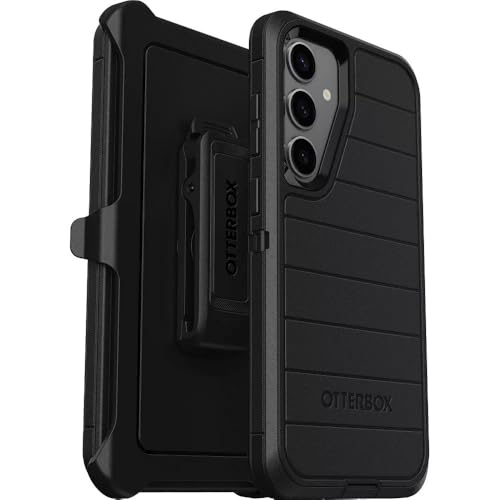 OtterBox Samsung Galaxy S25+ (Only) - Defender Series Case - Black - Screenless - Rugged & Durable - with Port Protection - Holster Clip Included - Microbial Defense Protection