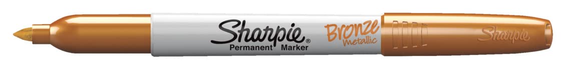 Sharpie Metallic Permanent Markers - Fine Point - Bronze - Pack of 6, 1 count (Pack of 6) - Image 2