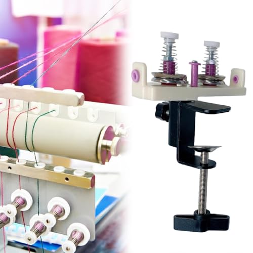 Tensor de telar portátil rockible L guía de hilo para máquina de tejer 4