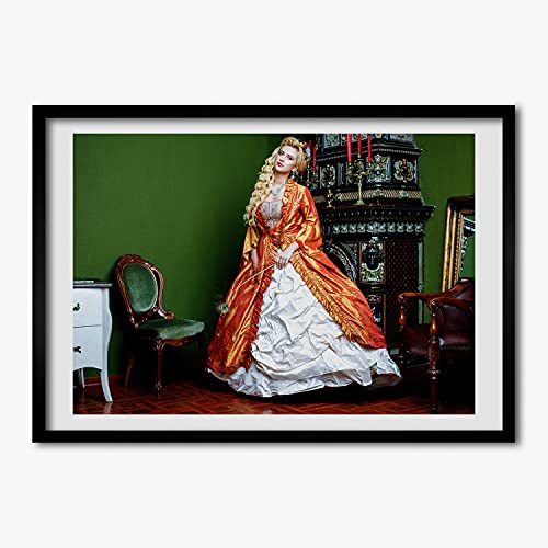 Cadre en bois décoratif Tulup 70x50 cm peinture Aristocrate haut de gamme