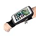 Fascia da Braccio Porta Cellulare Telefono pollice braccialetto Sweatproof Bracciale per Corsa Esercizi per iPhone 12 Pro/12/11/11 Pro Max Galaxy S9/S8,Huawei, ASUS, LG, Motorola fino a 6.5 Pollici