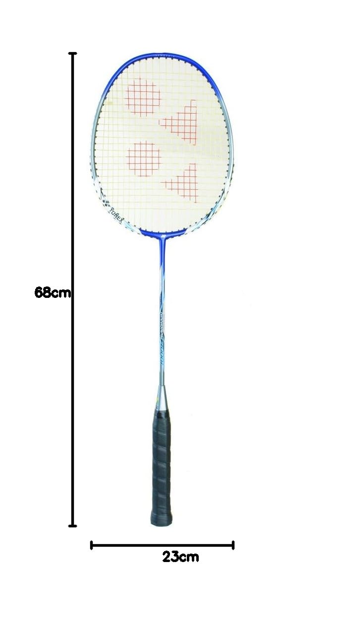 Yonex - Raqueta de bádminton, serie Nanoray, con cubierta completa, alta tensión, preencordada