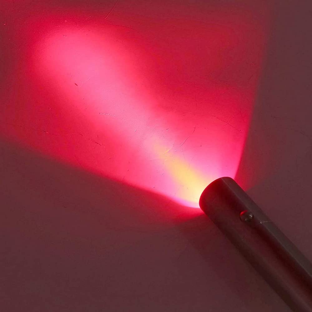 Linterna De Terapia Roja, Luz Infrarroja De Fisioterapia, Linterna PortáTil De Infrarrojos Apagados, Linterna De Luz Infrarroja LED para Aliviar Dolores Articulares Y Musculares
