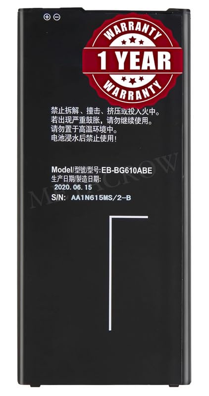 Image of Original EB-BG610ABE Battery Compatible for Samsung Galaxy J7 Max | J7 Prime | On Max | On Nxt | J7 Prime 2 - (3300 mAh) - 1 Year Warranty BC45 AX4