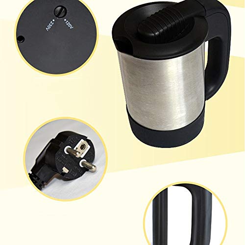 Tetera Eléctrica Mini 0.5L Acero Inoxidable 1000W miniatura 5