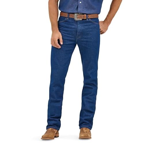 Wrangler Men’s Cowboy Cut Stretch Slim Fit Jeans