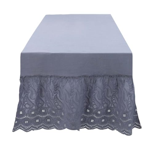 Chemin de table bleu Blanc Mariclò pour sublimer une table sans nappe - 2