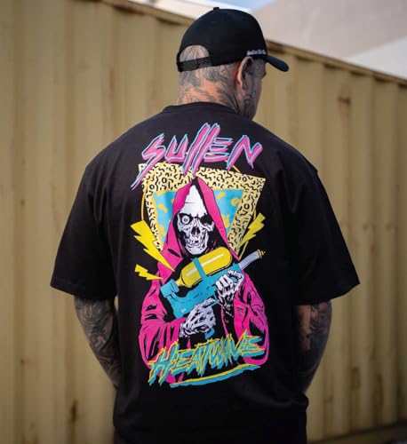 Sullen Men's Heatwave Death of Summer Series Capsule Tattoo Lifestyle Graphic Standard Short Sleeve Tee4