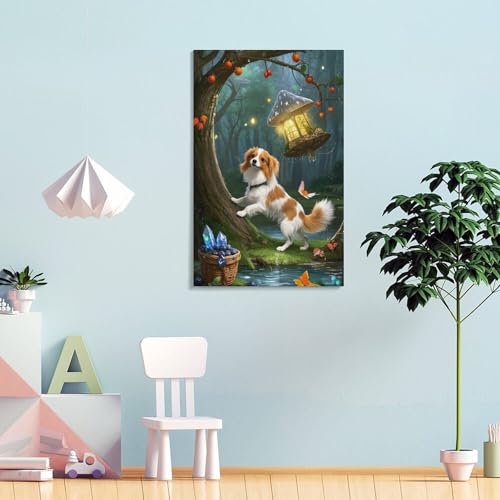 Impression sur toile papillon décoration premium - 4