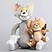 Ulyjcq Peluche Gatto 30 cm Mouse 17 cm Tom Cat Jerry Mouse Peluche Giocattolo Peluche Animale Giocattoli Carini Giocattoli Regalo di Compleanno