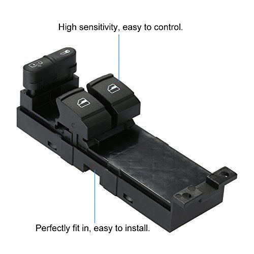 Yorten Interruptor elétrico da janela do carro Levantador da janela do lado do motorista Porta abert