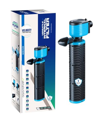 Image of AquaNature 3 in 1 Velocity Versatile Aquarium Internal Submersible Power Filter Multi Functional Water Pump for Aquarium ((Velocity 350(2000L /H - 25W)))