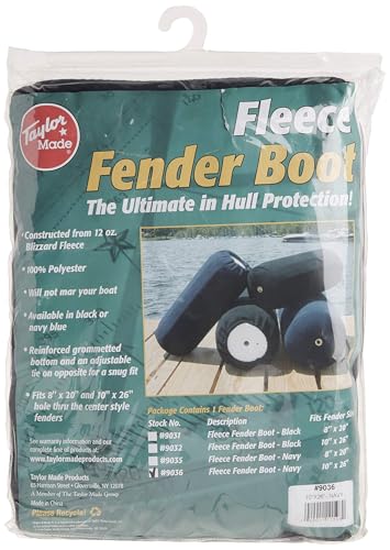 TaylorMade 9036 Fleece Fender Cover, Fits Big B 10" x 26", Navy, 1 Pack - image 5
