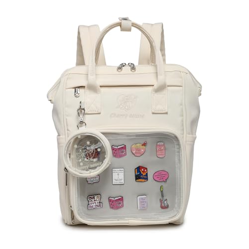 Image of CHERRY SAUCE Ita Bag Pin Kawaii Cute Display Mommy Backpack for School Anime Cosplay with Insert