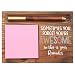 Sometimes You Forget You are Awesome Self-Stick Note Pad Holders, Inspirational Quotes Desk Decor Gifts for Women Coworker Friends, Encouragement Cheer Up Gifts Sticky Note Holder EDP08