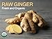 Fresh Organic Ginger Root – Premium, Natural, and Versatile with Strong, Bold Flavor for Cooking, Tea, and More (1 Lb)