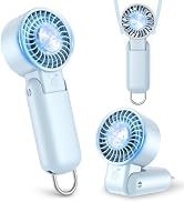 Amazon | ハンディファン 冷却プレート ハンディ扇風機【-20℃瞬間冷却