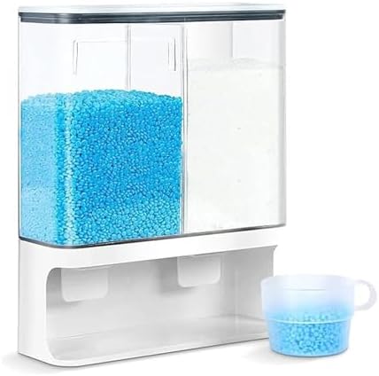 Luftdichter Müsli-Behälter Mit Messbecher – 2,5 Liter, Für Reis, Nüsse, Snacks & Tierfutter