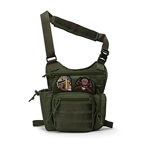 Mardingtop Molle Shoulder Bag Tactical Messenger Sling Pack