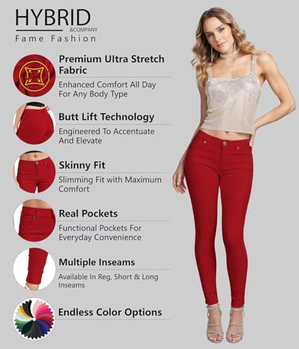 Image of Hybrid & Company Women's Stretch Denim Jeans