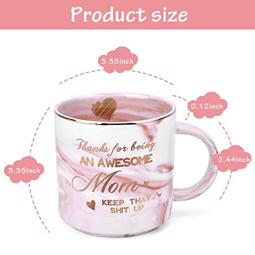 Mothers Day Gifts For Mom From Daughter Son, Birthday Gifts For Mom Women Wife Girlfriend Her, Mom Gifts, Mama Gifts, New Mom Gifts, Presents For Mom - 12 Oz Wine Coffee Mug #TOP1
