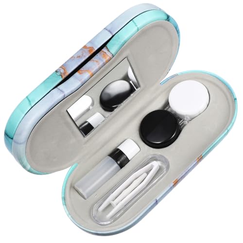 Étui lunettes portable double pour protéger soleil et lecture