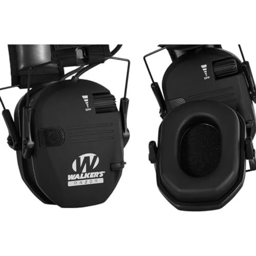 Abafador Protetor De Ouvido Eletrônico (PRETO)