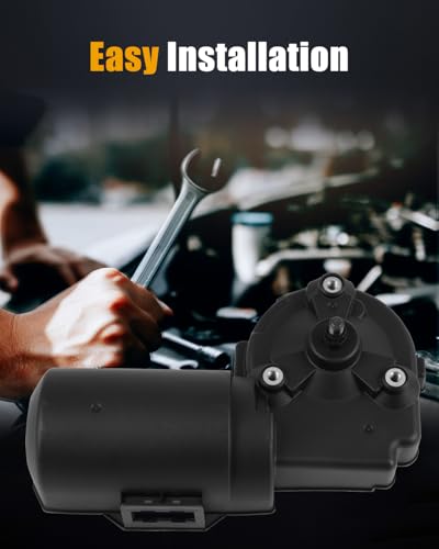 Image of ROADFAR Front Windshield Wiper Motor Compatible For Mercedes-Benz For 260E | Fit For Mercedes-Benz For 300CE 1988-1993|For Mercedes-Benz For E320 1994 1995|OEM:1248200708|5 Pins