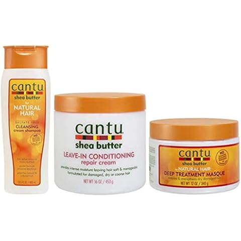 Cantu Shea Butter Sulfatfreies Reinigungscremeshampoo Cover