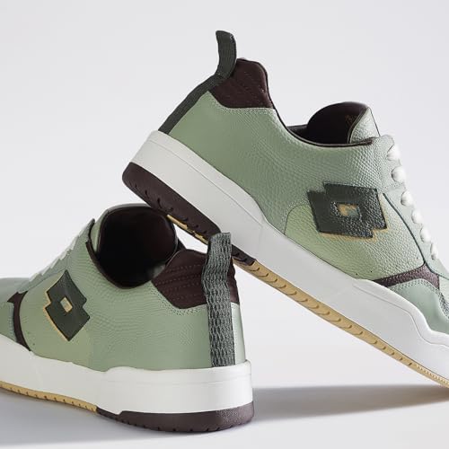 Image of Lotto Men Hoop Star OG Leather Sneakers
