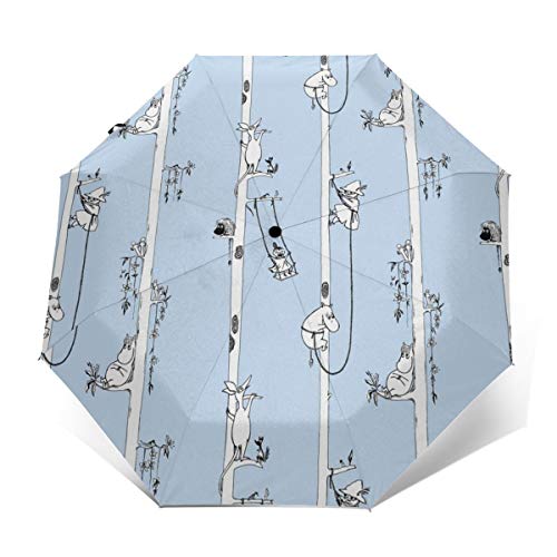 自動折り傘 ムーミン メンズ レディース 耐強風 人気新品 ワンタッチ 梅雨対策 晴雨兼用 日傘 超撥水 自動開閉 大きい 頑丈な ビッグサイズ ギフト 大きい 折り畳み傘 自動開閉