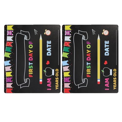 Pizarra del primer día de clases COHEALI para celebrar y organizar el regreso al colegio
