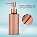 Nikou Soap Dispenser - Stainless Steel Kitchen Bathroom Countertop Hand Pump Liquid Soap Dispenser Lotion Bottle (Size : 250ml)
