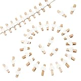 Design mignon et vivant : Porte photo pince est incrusté d'une décoration cœur tridimensionnelle. La mini taille de 3,0 cm est délicate et compacte, au contour rond et plein. Les bords sont finement polis sans angles vifs. La structure 3D fait ressortir naturellement le cœur de la surface plane de la pince en bois. mini epingle en bois présente de subtiles variations de lumière et d'ombre sous la lumière, avec plus de profondeur et de texture que les modèles imprimés en plat