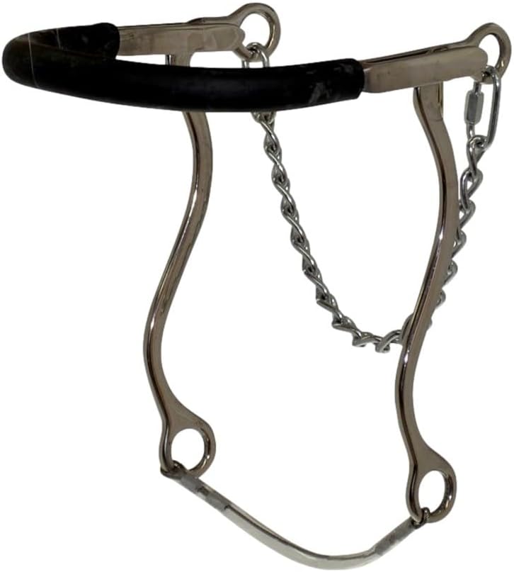 Reinsman Diamond R Rubber Nose Mechanical Hackamore