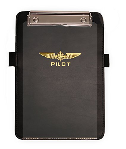 DESiGN 4 PILOTS Brand Elegant Aviation kneeboard, Ergonomic, Genuine Eco-Friendly Leather, Pilot kneeboard