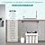 SimPure T1-400UV Reverse Osmosis System & Compact Water Pressure Tank HYRO-1.0, Connect to Refrigetor and Ice Maker Easy