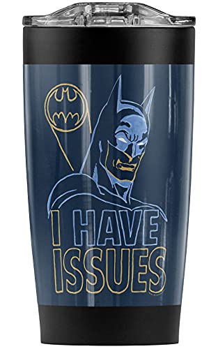 Batman Issues Stainless Steel Tumbler 20 oz Coffee Travel Mug/Cup, Vacuum Insulated & Double Wall with Leakproof Sliding Lid | Great for Hot Drinks and Cold Beverages