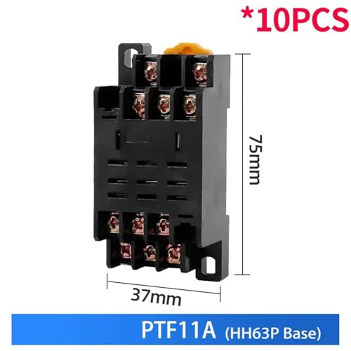 Relais électromagnétique triphasé 380V HH63P avec embase interrupteur - 2
