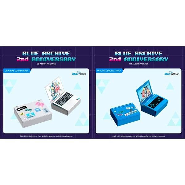 【新品未開封】ブルアカ　2周年記念パッケージ　韓国限定　サウンドトラック 新品未開封】ブルアカ 2周年記念パッケージ 韓国限定 サウンド
