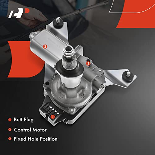 A-Premium Windshield Wiper Motor Rear Compatible With Cadillac Escalade (Esv) Chevrolet Suburban 1500/2500 Tahoe Gmc Yukon (Xl 1500/2500) 2003-2006 #TOP3