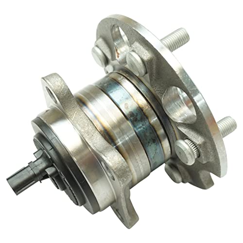 Image of TRQ Rear Left and Right Wheel Bearing and Hub Assembly Set 2 Piece