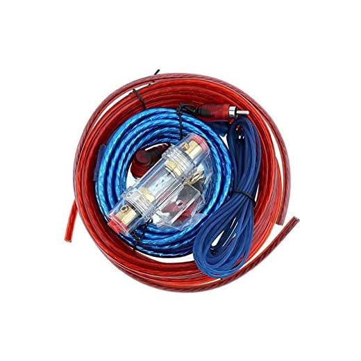 MEIMEI Store Bil AUDIO CABLE CAR AUDIO Högtalare Kabeldragning Kabelförstärkare Subwoofer Högtalar Installation Tråd Strömkabel installationslinje (Color : A)