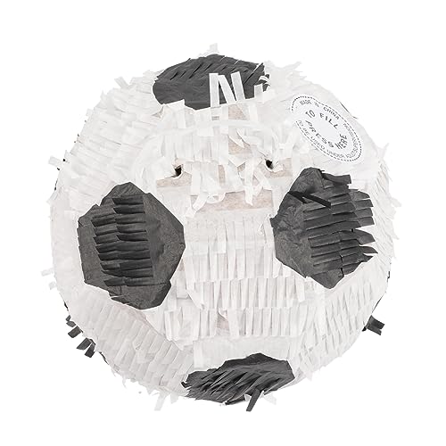 LIOOBO Piñata de Football Décoration Piñata Forme de Ballon de Sport pour Fête École Carnaval Anniversaire ou Soirée Sportive