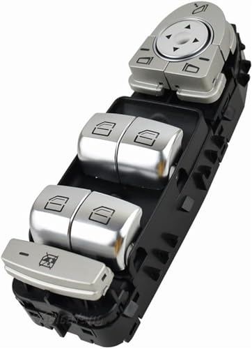 Bouton de commande pour fenêtre Mercedes bloquée réparation W205 W222 noire