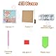 AUAUY Diamond Painting Kinder mit Holzrahmen, 5D DIY Diamond Painting Set, Malen Nach Zahlen Diamant Painting Kinder Mädchen Erwachsene, Diamant Painting Bilder Arts Craft für Home Wand Decor (Fuchs)